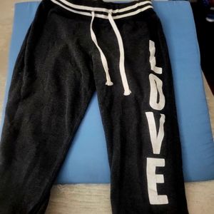 Reflex Black LOVE Joggers Size L